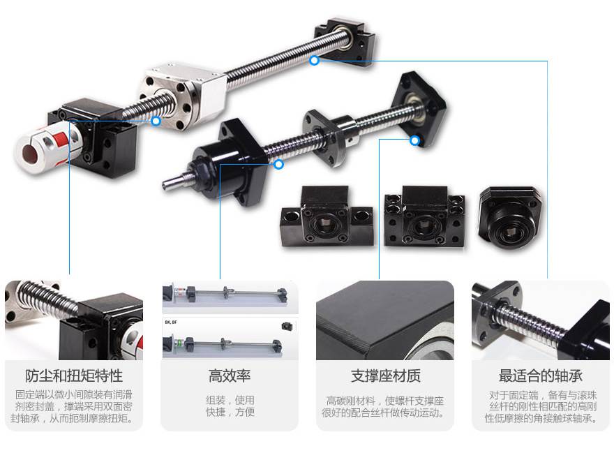 aik丝杆支撑座